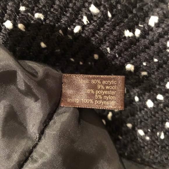 The Limited Brand Tweed Skirt in Black & White EUC - Picture 4 of 5